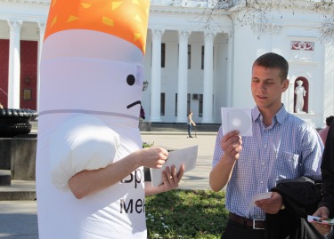 Action quitsmoking was held in Odessa